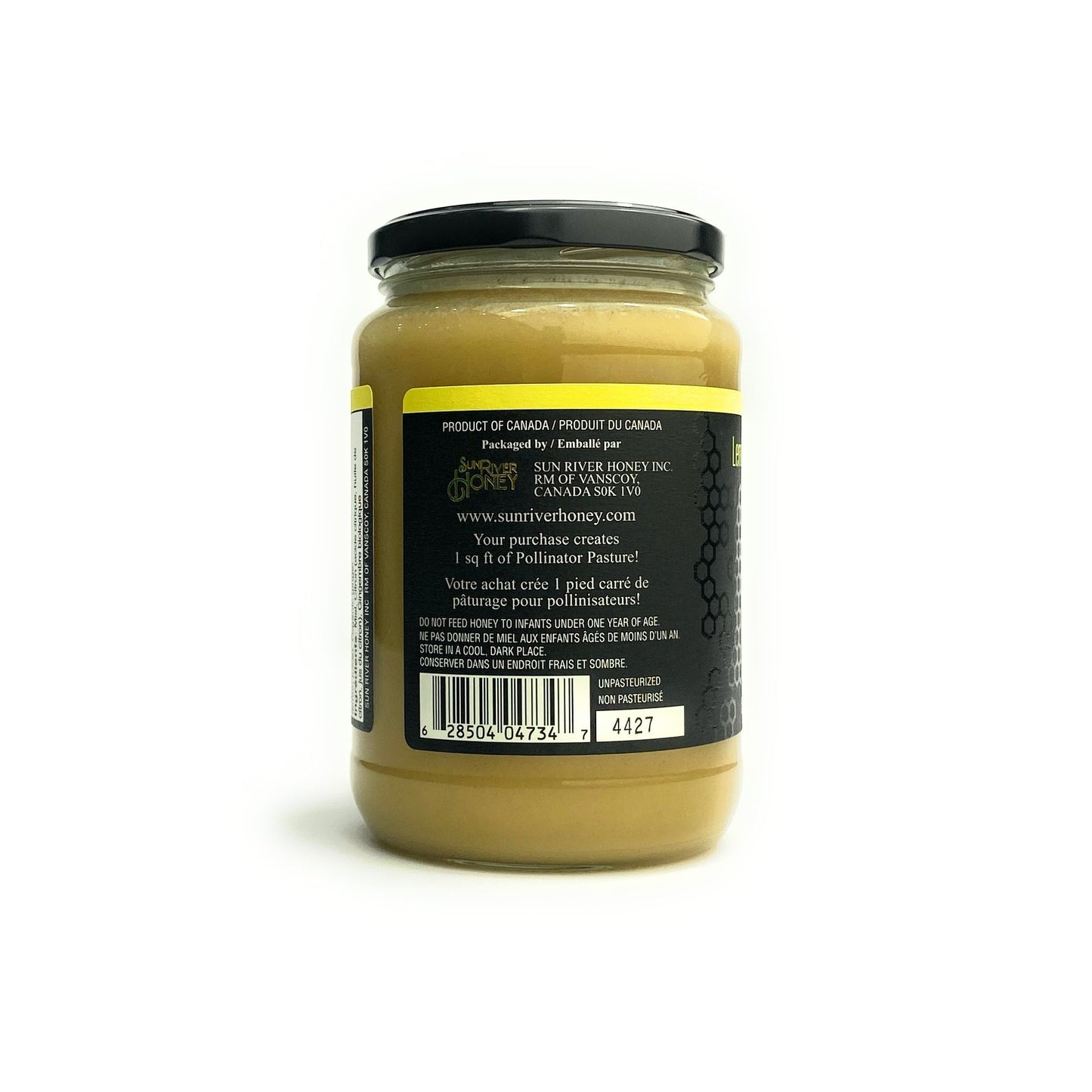 1kg Lemon + Ginger Creamed Honey