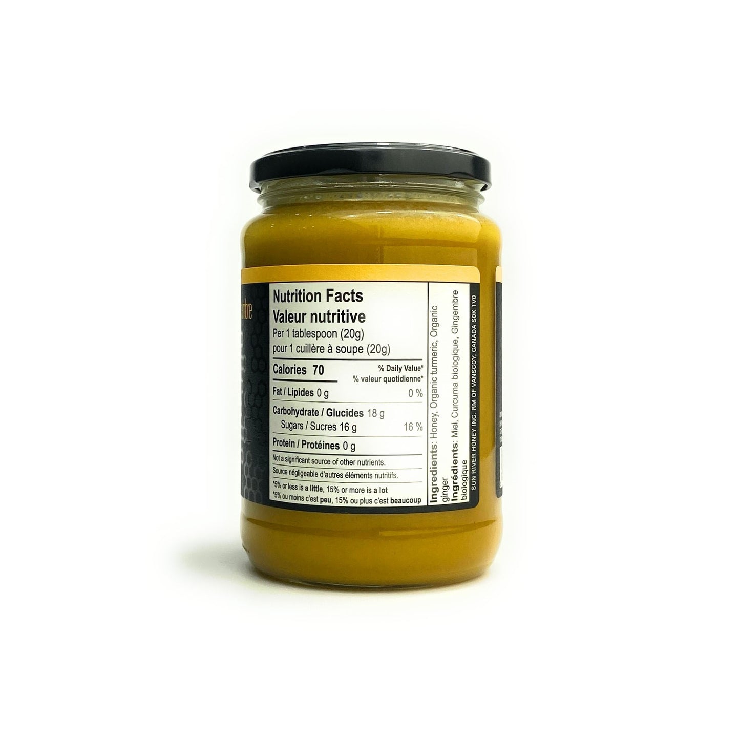 1kg Turmeric + Ginger Creamed Honey