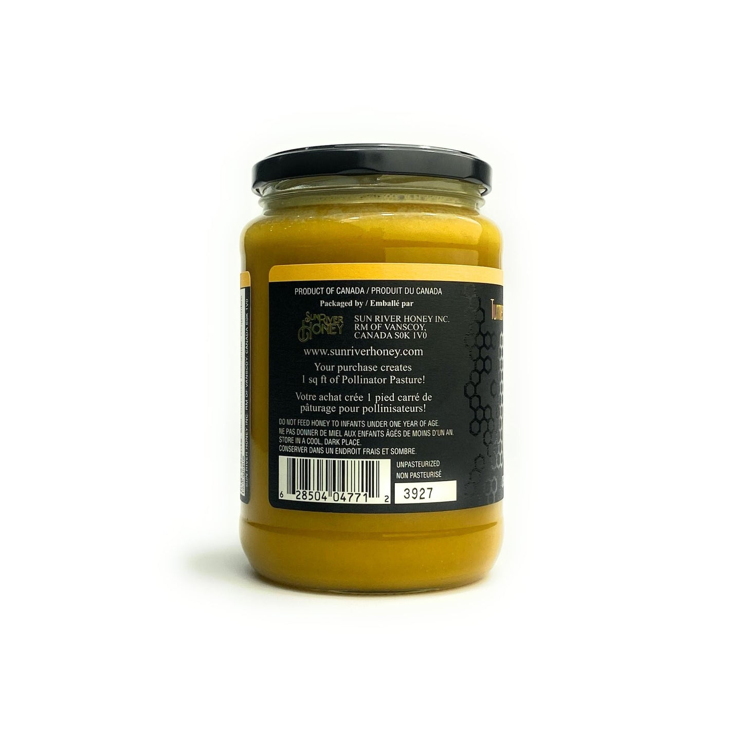 1kg Turmeric + Ginger Creamed Honey