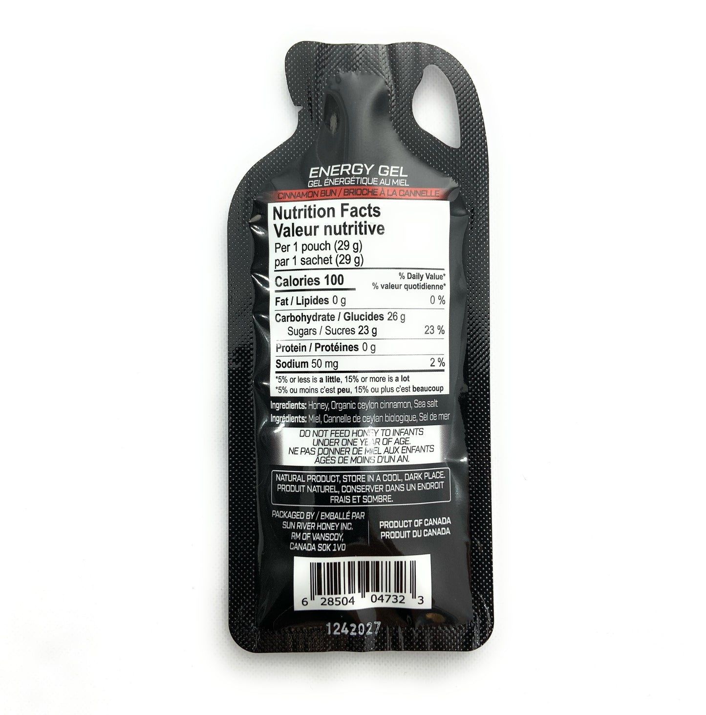 Cinnamon Bun - 24 Count - Energy Gel