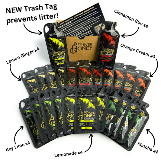 Energy Gel Variety Pack (24 Count) - FREE JAR DAY!