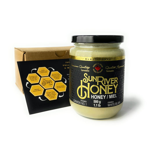 Natural Creamed Honey 500g Single