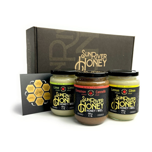 Sunshine Flavored Honey Collection (3x500g)