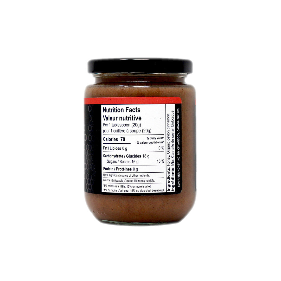 Cinnamon Creamed Honey 500g Single