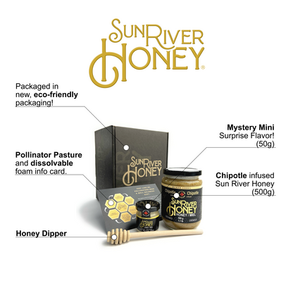 Chipotle Creamed Honey Gift Set + Mystery Mini