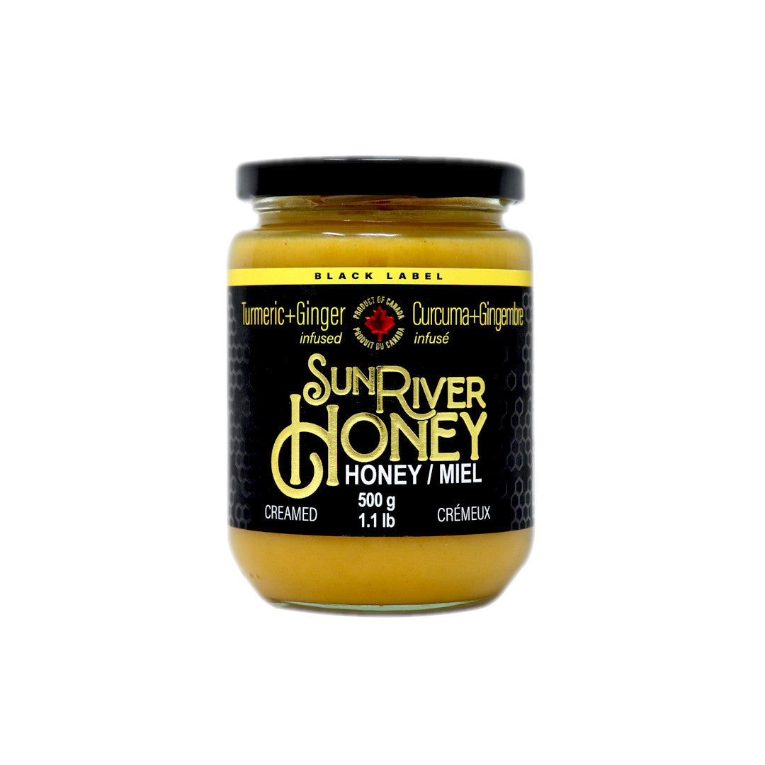 Turmeric + Ginger Creamed Honey 500g Single