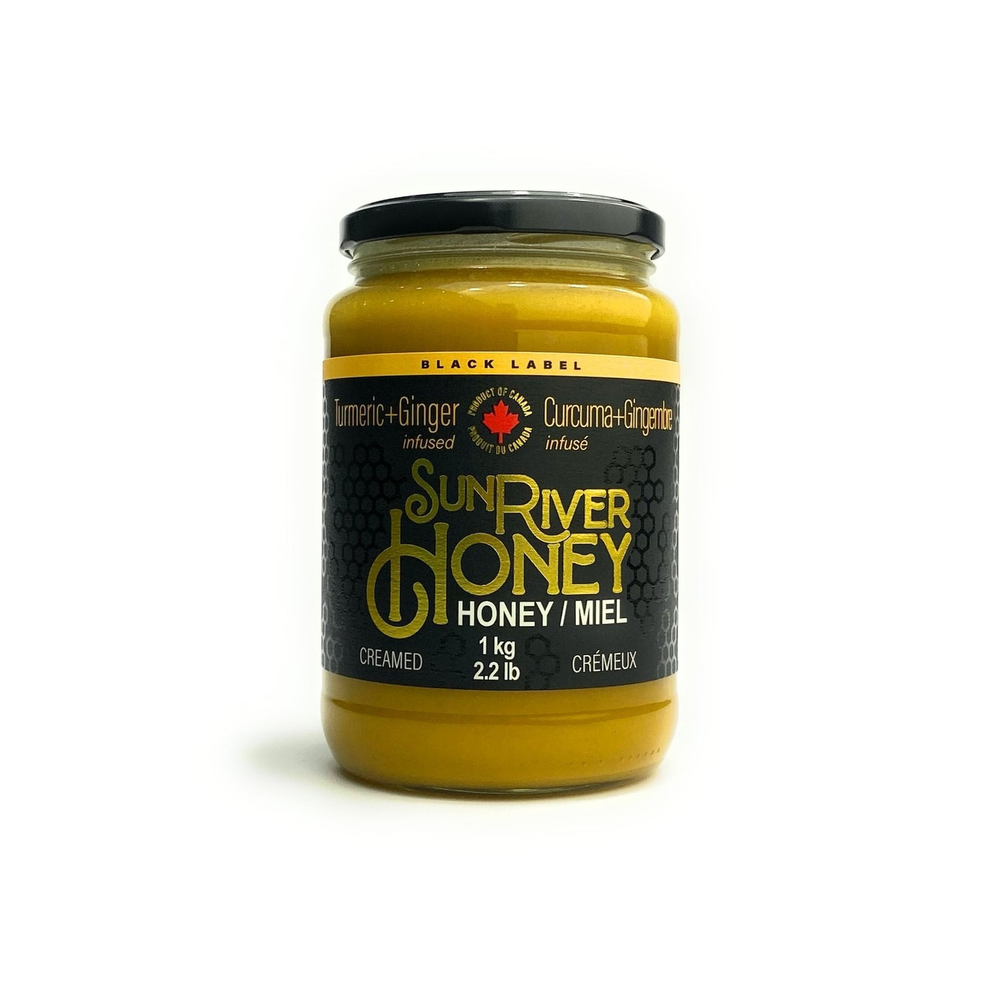 1kg Turmeric + Ginger Creamed Honey