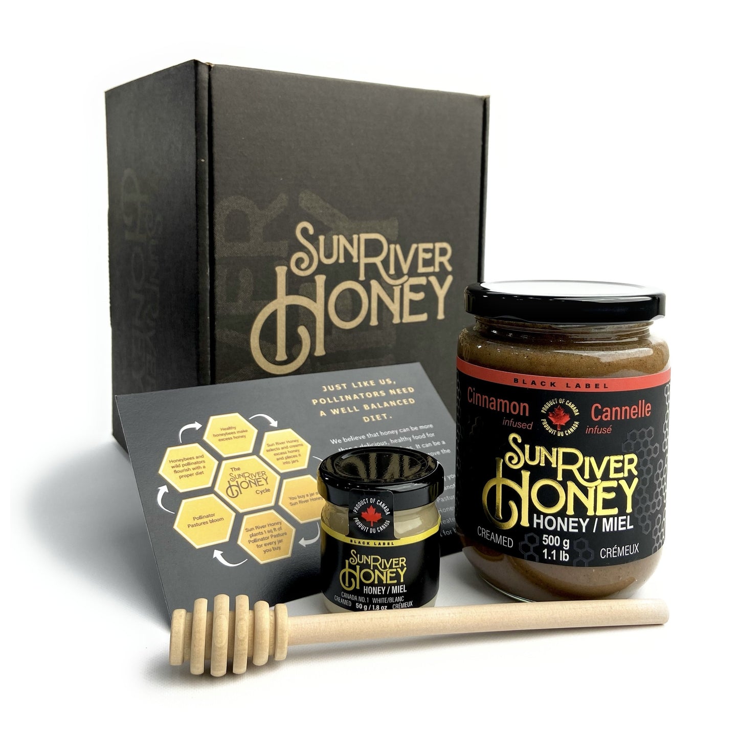 Cinnamon Creamed Honey Gift Set + Mystery Mini