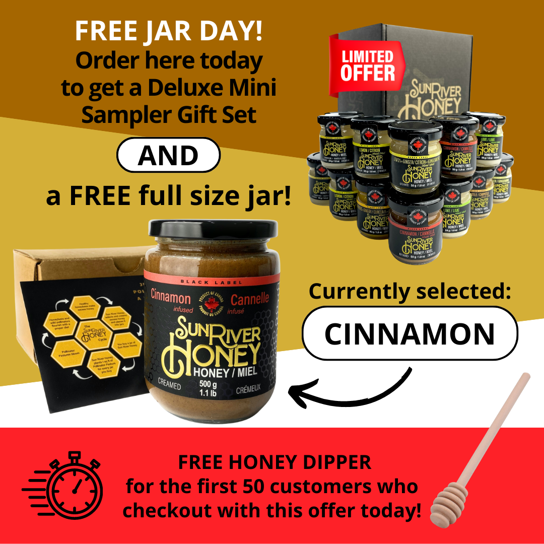 Deluxe Mini Sampler Gift Set - FREE JAR DAY! – Sun River Honey