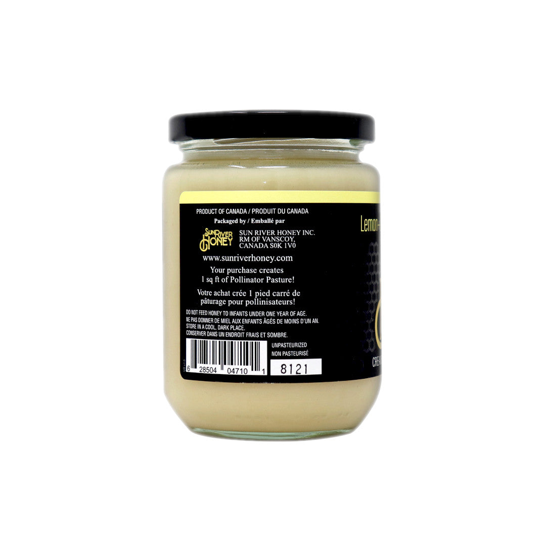 Lemon + Ginger Creamed Honey 500g Single
