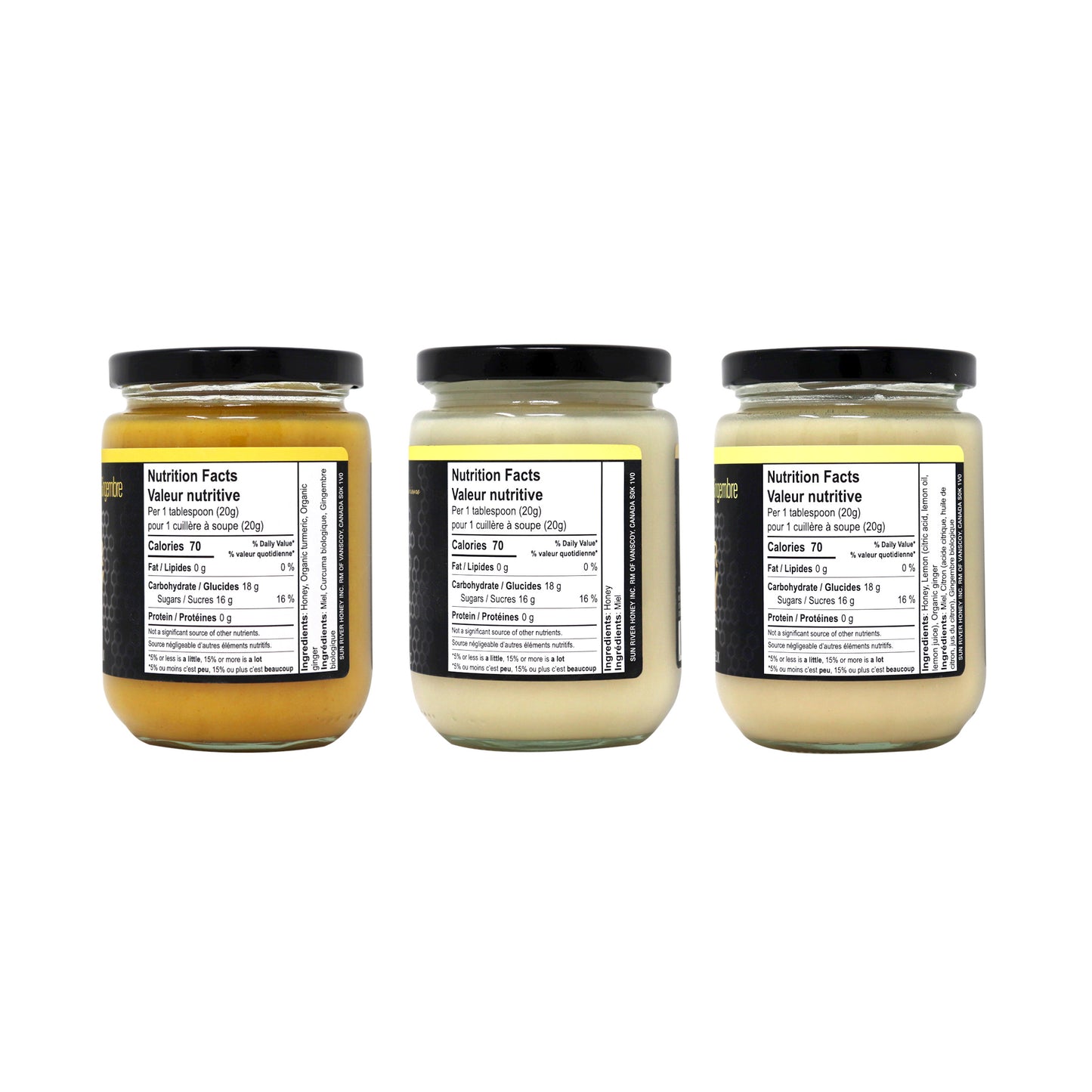 Wellness Flavored Honey Collection (3x500g)